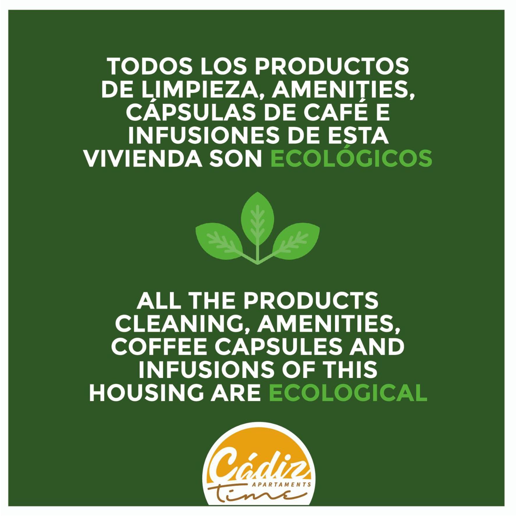 Apartamento La luz de Cádiz - WIFI - PETFRIENDLY - ECOFRIENDLY Exterior foto